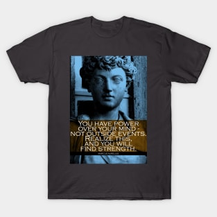 Marcus Aurelius Inspirational Quote 2 T-Shirt